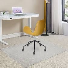 Office Chair Mat for Carpet, Clear Chair Mat with Studs for Low Pile Carpeted Floors, Transparent Thick and Sturdy Carpet Floor Protector for Desk Chair on Office, Home, Gaming - 30"x48"Rectangle