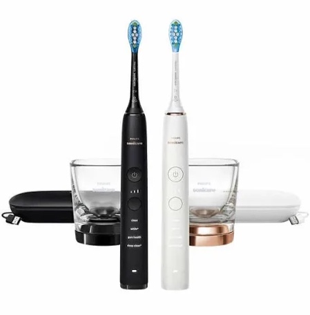Philips Sonicare DiamondClean Power Toothbrush Set (Pink/White)