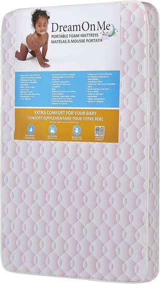 Dream On Me 3  Foam Carina Collection Pack N Play Mattress