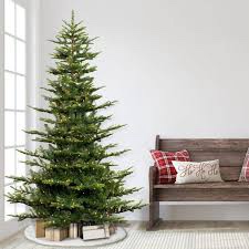 6 1/2 ft. Pre-lit Aspen Green Fir Artificial Christmas Tree 500 UL listed Clear Lights