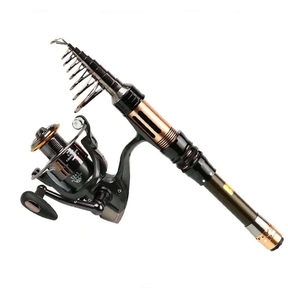 Sougayilang Spinning Fishing Reel and Rod Combo 5'