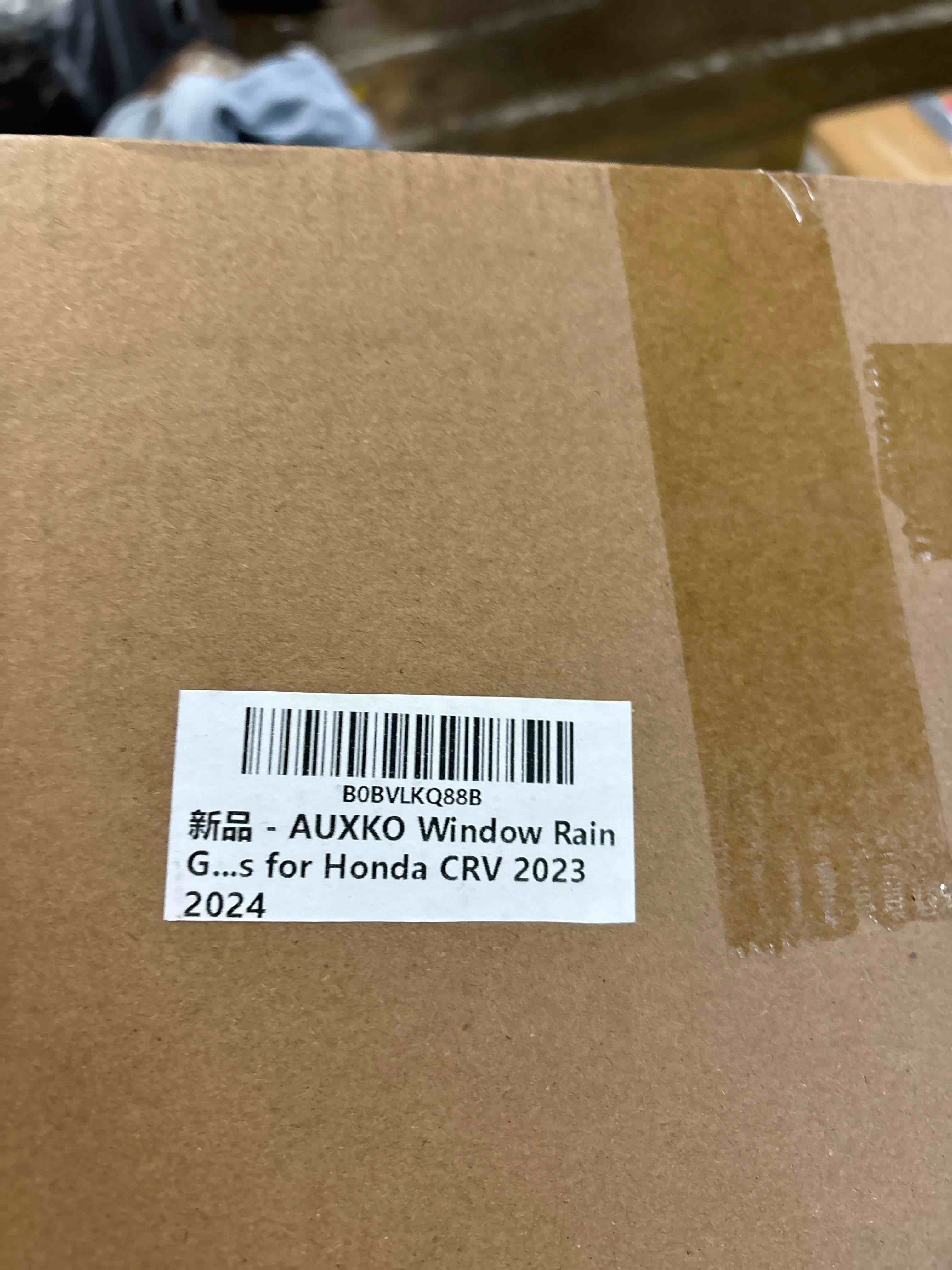Window Rain Guard for Honda CRV 2023 2024 Outside Tape-On Shatterproof Sun Smoke Guard Vent Visor Side Wind Deflectors Accessories for Honda CRV 2023 2024