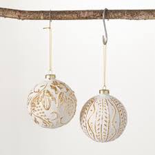 Maison De Noel Clover Lane No Pattern Ball Ornament