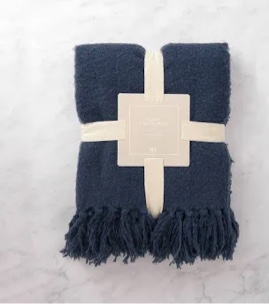 Plush Touch Fringe Throw