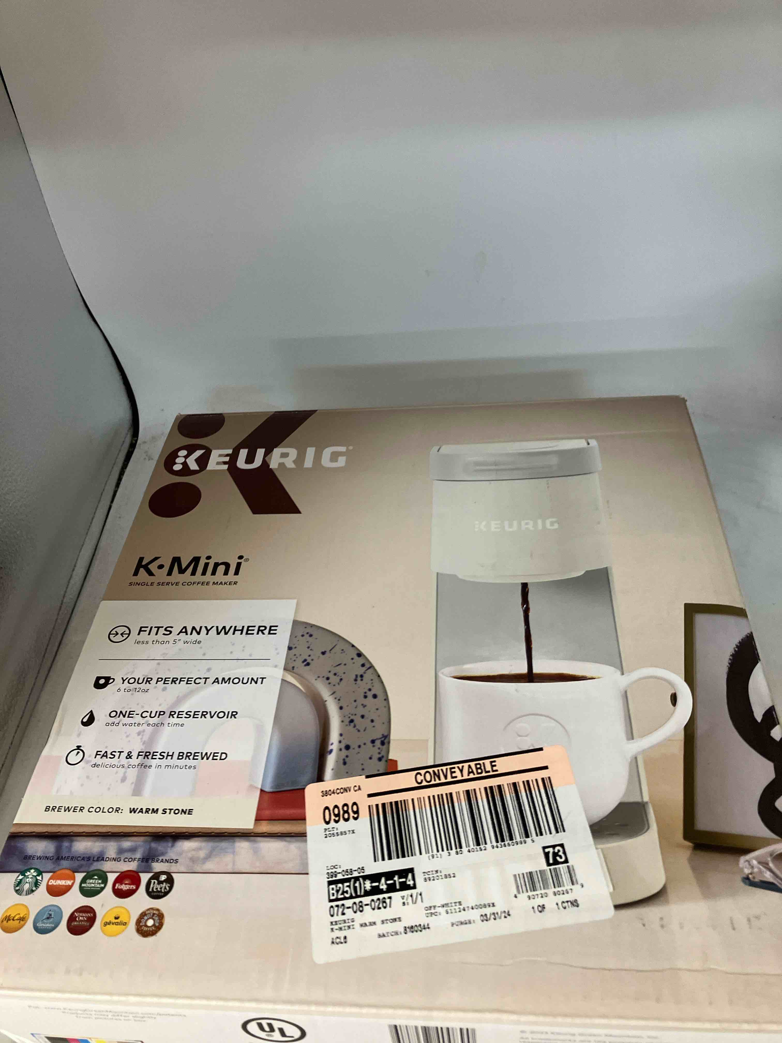 Keurig KExpress Coffee Maker, Single Serve KCup Pod Coffee Brewer