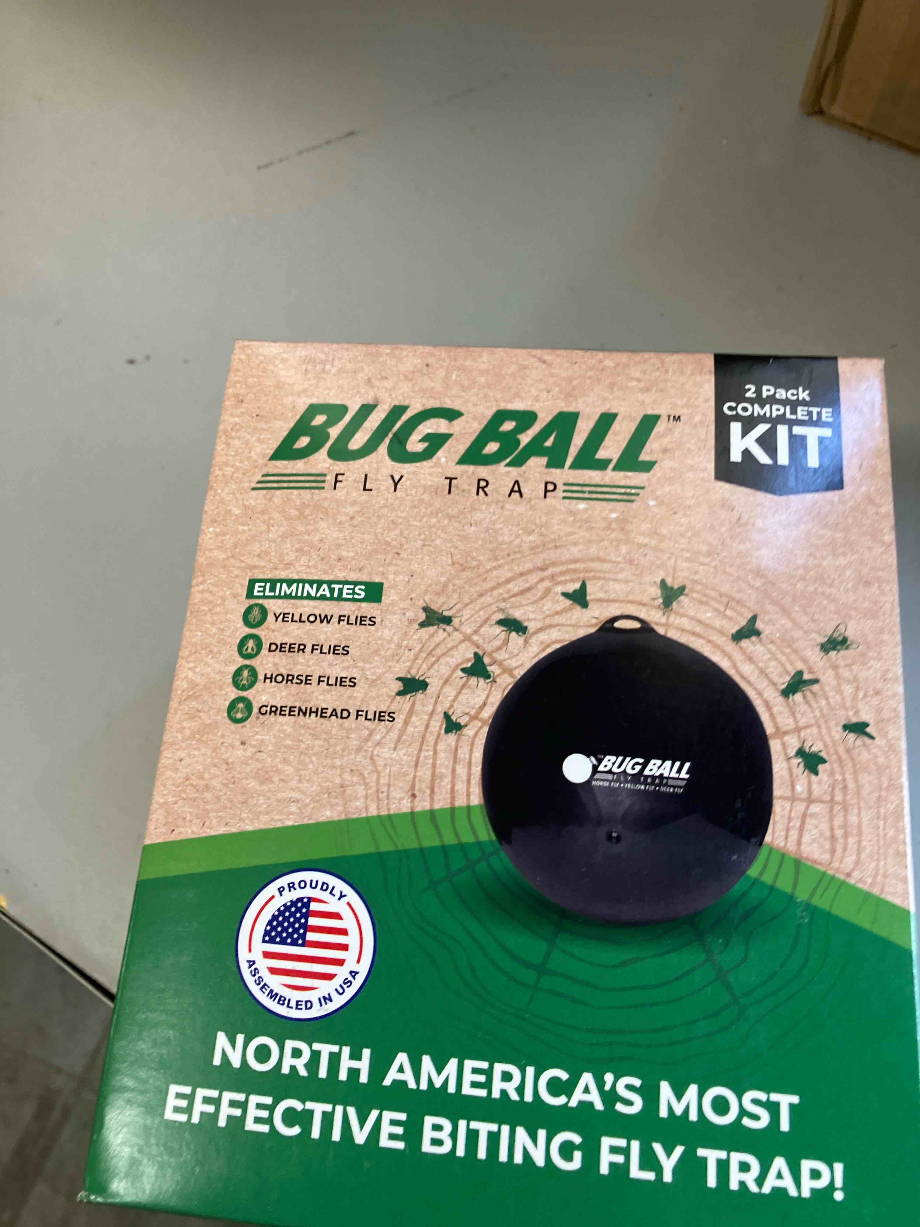 Bug Ball Starter Kit Yellow Fly, Horse Fly, Deer Fly, and Greenhead