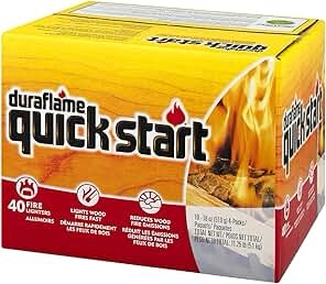 duraflame Quick Start Firelighters, 10 - 4 packs