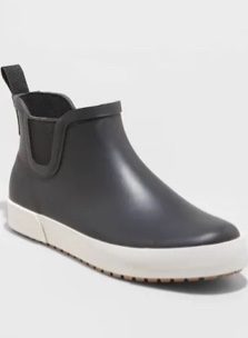 Women's Shirley Rain Boots - Universal Thread Black 8