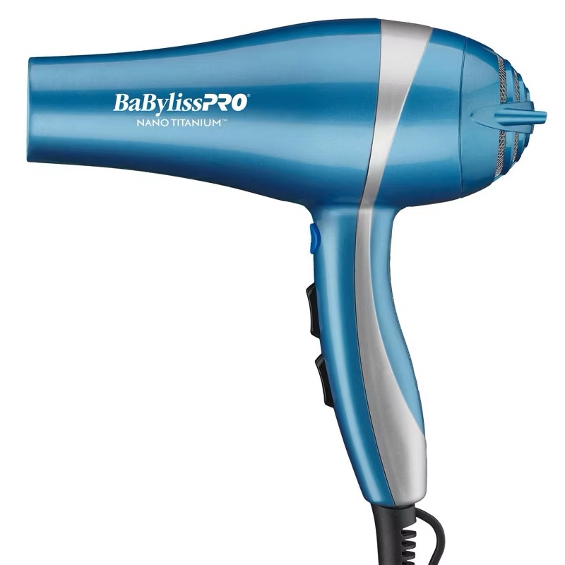 BaBylissPRO Hair Dryer, Nano Titanium 2000-Watt Blow Dryer, Professional/Ionic