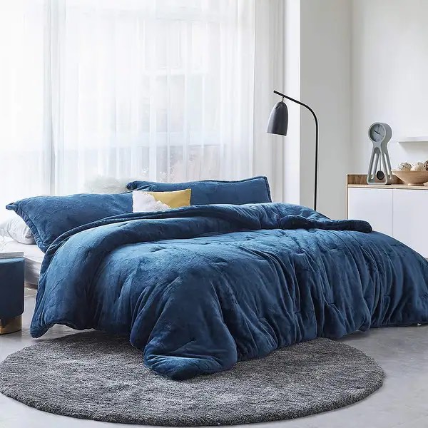 Me Sooo Comfy - Coma Inducer Oversized Comforter Set - Nightfall Navy - Oversized King