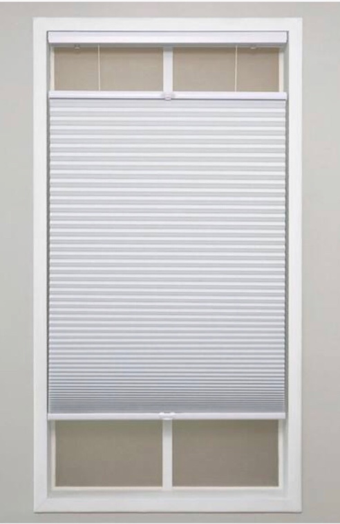 eclipse honeycomb cut to width cordless top down bottom up blackout blinds white 195627069 84”