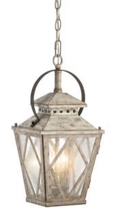 Kichler 43258 Hayman Bay 18 Tall 2 Light Lantern Pendant - Off White