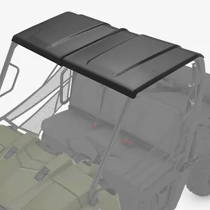Sport Roof for Polaris Ranger 570 FullSize, SAUTVS 2-piece Combination Dustproof Hard Roof Top Sun Visor for Polaris Ranger 570 Full Size 2016-2022 Accessories