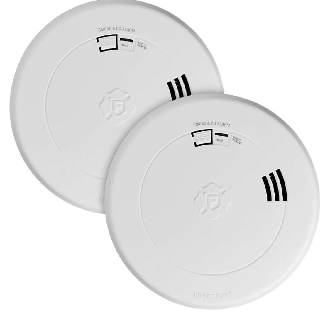 First Alert Precision Detection 10-Year Smoke and Carbon Monoxide Alarm 2 Pack