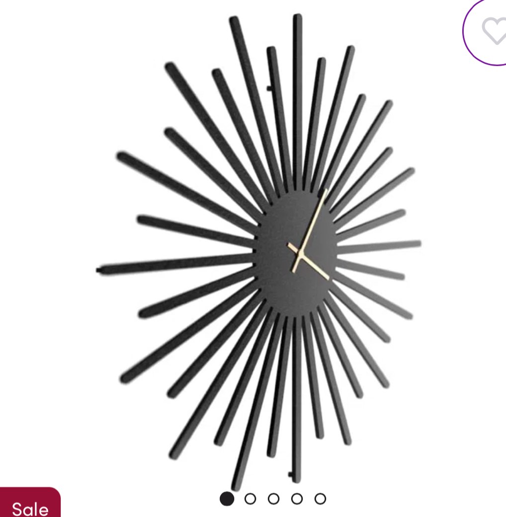 Metal Wall Clock