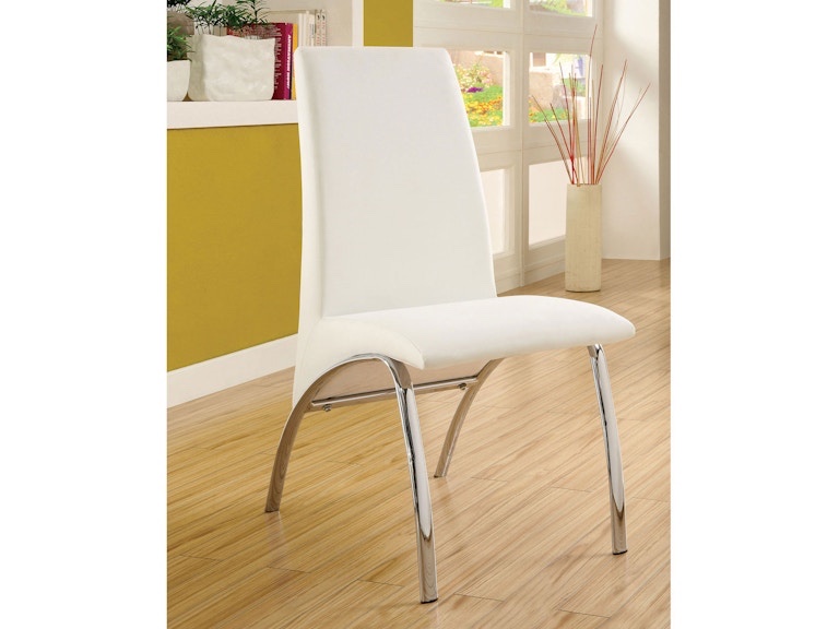 Furniture of America Casual Dining Side Chair (2/CTN) CM8370WH-SC-2PK at Anna's Home Furnishings