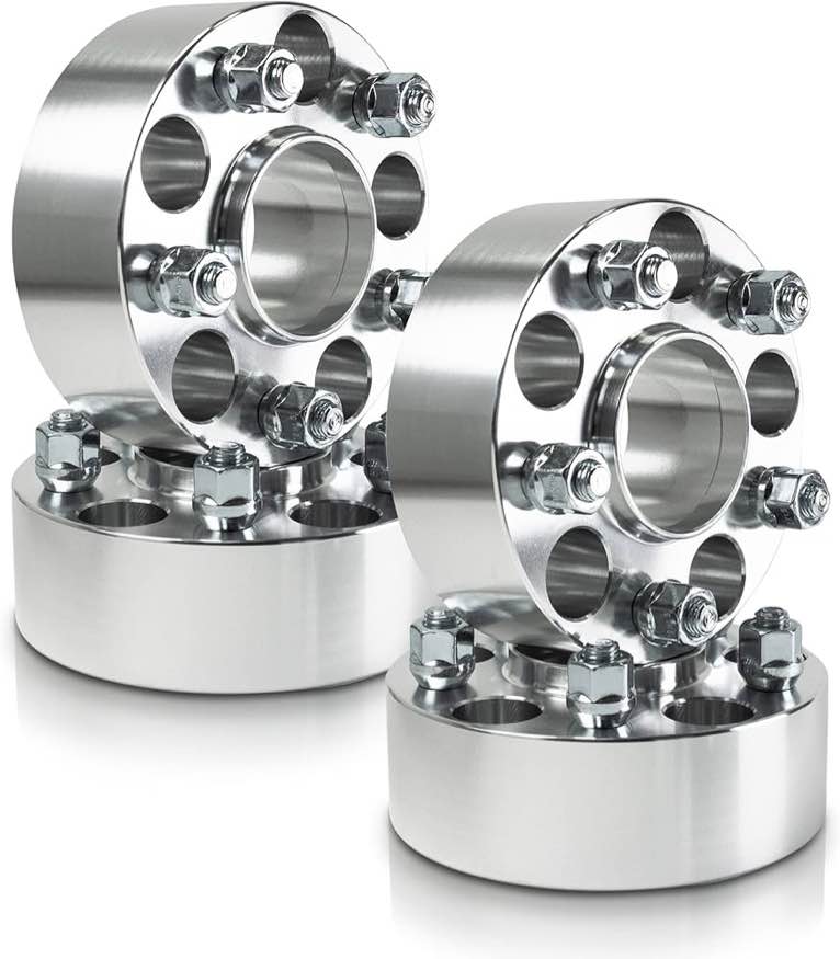 Customadeonly 4 Pieces 2.0" Hub Centric Wheel Spacers Bolt Pattern 5x135 Center Bore 87mm Compatible for 2001-2003 F-150 2000-2002 Expedition 2000-2002 Lincoln Navigator with 14x2.0 Studs