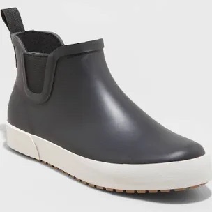 Women's Shirley Rain Boots - Universal Thread Black 8