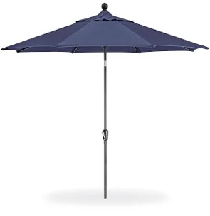 Navy patio umbrella