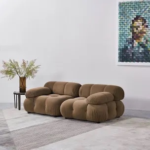 Breeley 76'' Round Arm Modular Sofa