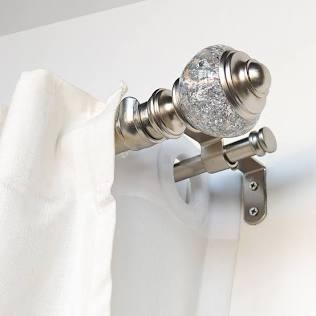 Jalysia Adjustable 1.125" Double Curtain Rod