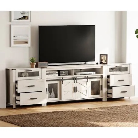 Gracie Oaks 6 Drawer TV Stand Set For 100 Inch TV