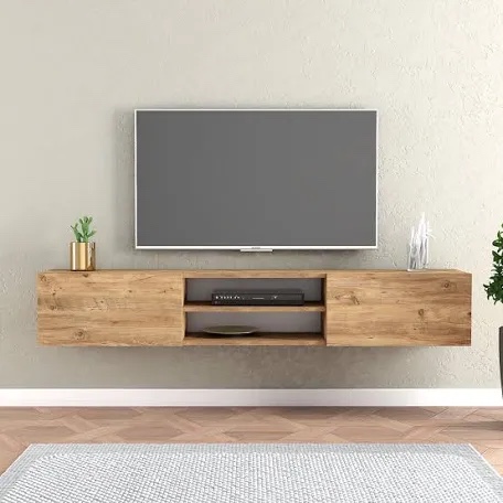 Plemons Floating Tv Stand Up To 80" Tvs Wall Mount Media Console