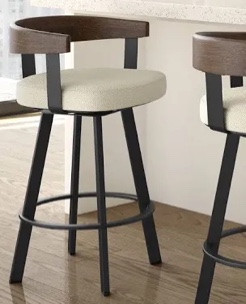 Drees Swivel Counter & Bar Stool (Incomplete/Damaged)