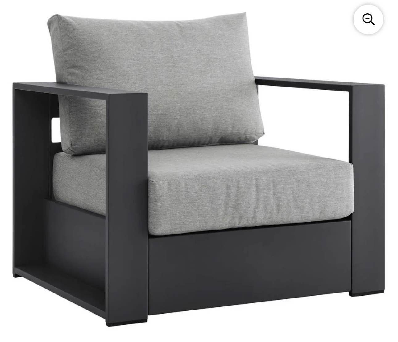 Modway Tahoe Outdoor Patio Powder-Coated Aluminum Armchair