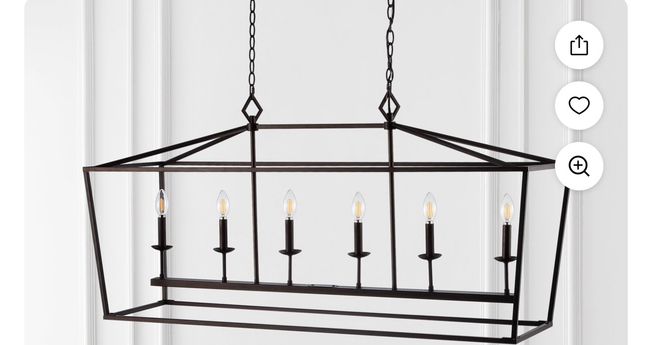SAFAVIEH Prener 6 Light Industrial Pendant, Bronze Black