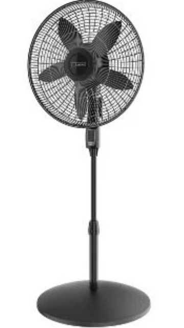 Lasko 18" Stand Oscillating Fan Black