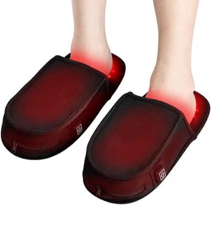 Red Light Therapy for Foot 660nm & 850nm Red Light Therapy Slipper 120 LEDs