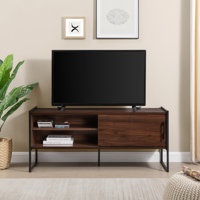 48" Sliding Door TV Stand for TVs up to 55"