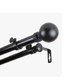Double rod 120-170 inch desyne 