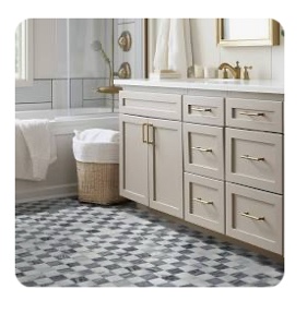  Firenze Blend 12" X 12" Polised Marble Mosaic (FLOOR AND WALL TITLE)