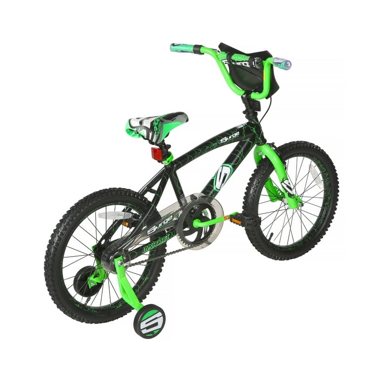 18" Dynacraft Surge Boys BMX Bike, Children Age 6-9 Years, Green