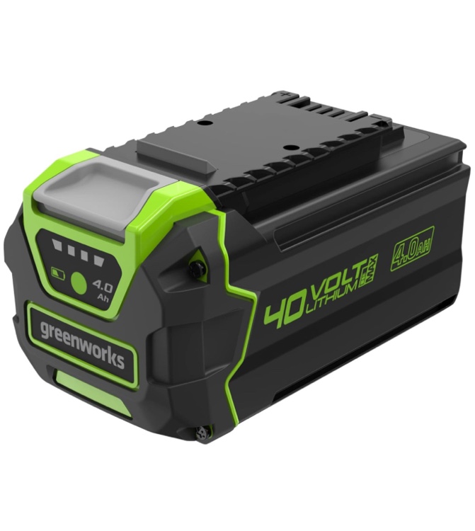 Greenworks 40V 4.0Ah Lithium-Ion Battery (Genuine Greenworks Battery / 75+ Compatible Tools)