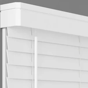 cordless 2 inch Faux Wood Venetian blinds