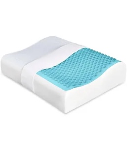 Original contour gel cooling memory foam pillow