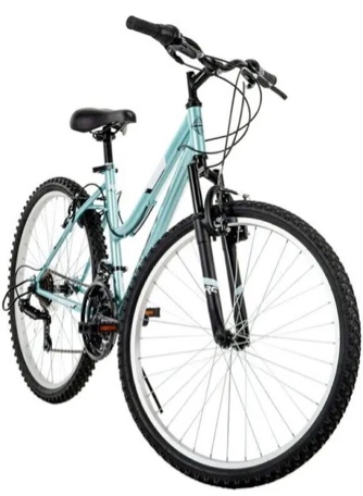 Huffy 26” Rock Creek Women s 18-Speed Mountain Bike  Mint