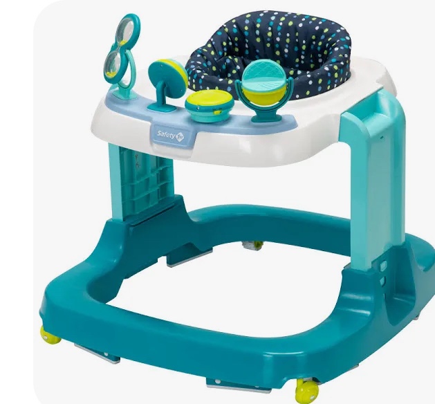 Safety 1st Ready, Set, Walk! DX Developmental Baby Walker - Pom Pom
