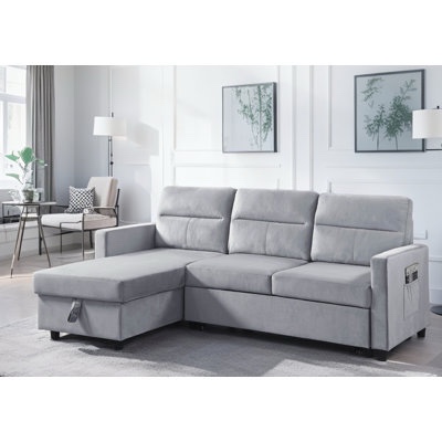 Relax On A Brand New Sofa with Chaise and Pull Out! 