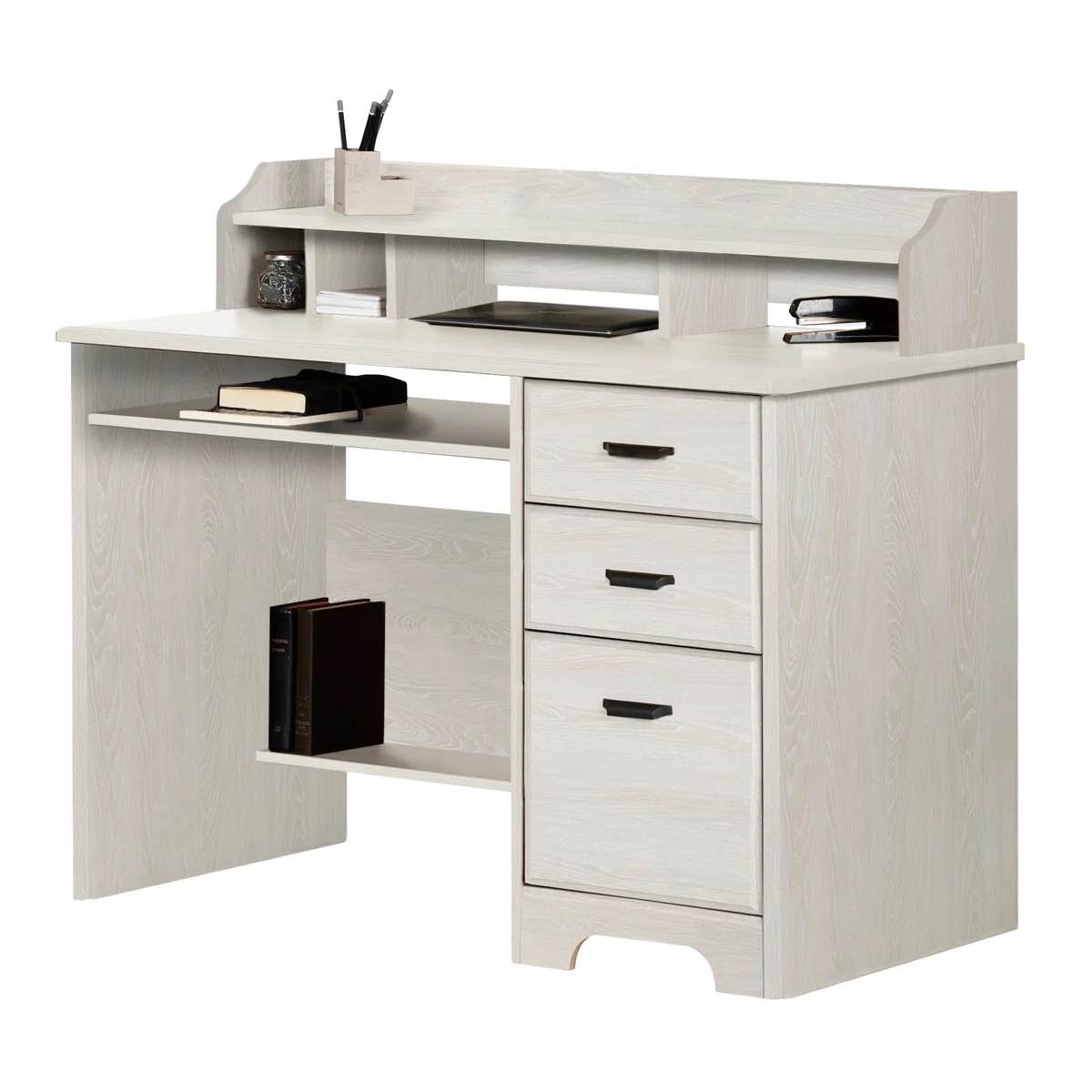 Versa Computer Desk, some pieces are damaged