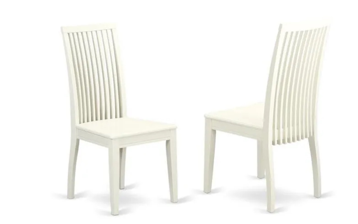Dining Chair Linen White, IPC-LWH-W