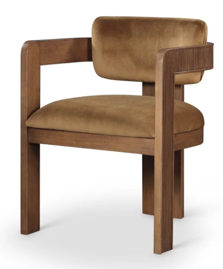 Frink Upholstered Dining Arm Chair (Set of 2)