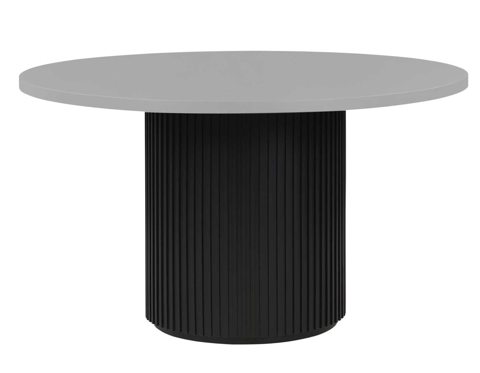 Table Base only. No Top. Colvin Round Dining Table Base, Black