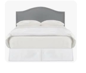 Amarills Queen Headboard In Grey boxed opened 