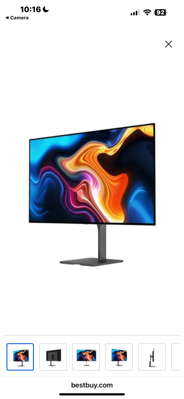 Dough - Spectrum Black 32-In.-Class 4K 240-Hz Dual-Mode WOLED Monitor - Metallic