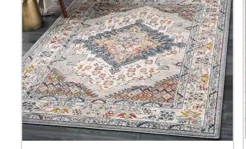 Surya Modern Ankara Polypropylene 6 7  Square Area Rugs AKR2307-67SQ