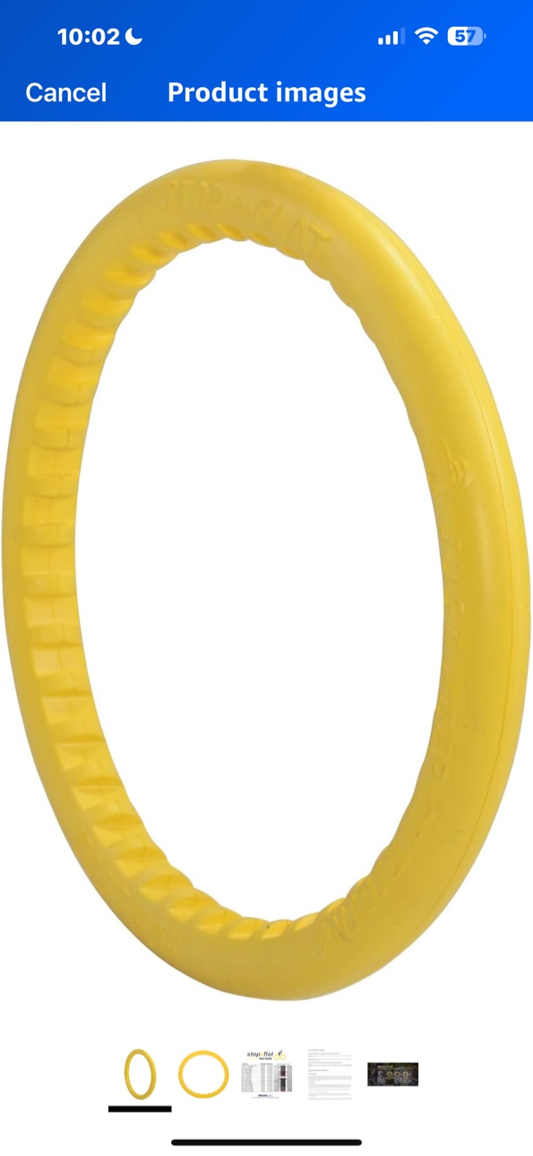 Stop-A-Flat Puncture Proof Bicycle Inner Tube